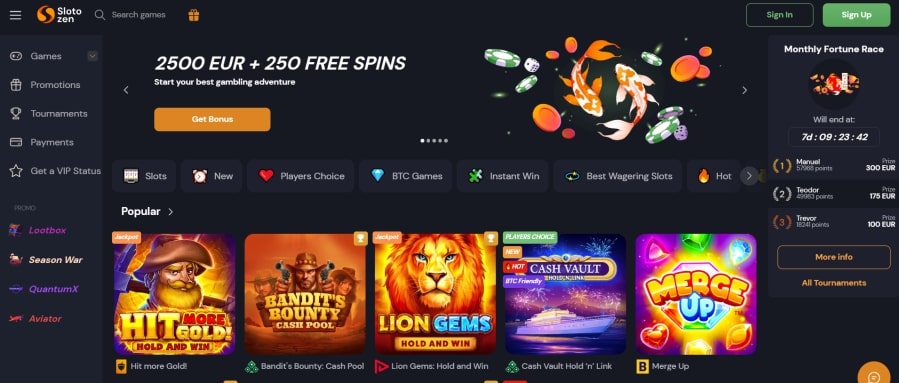Slotozen Casino