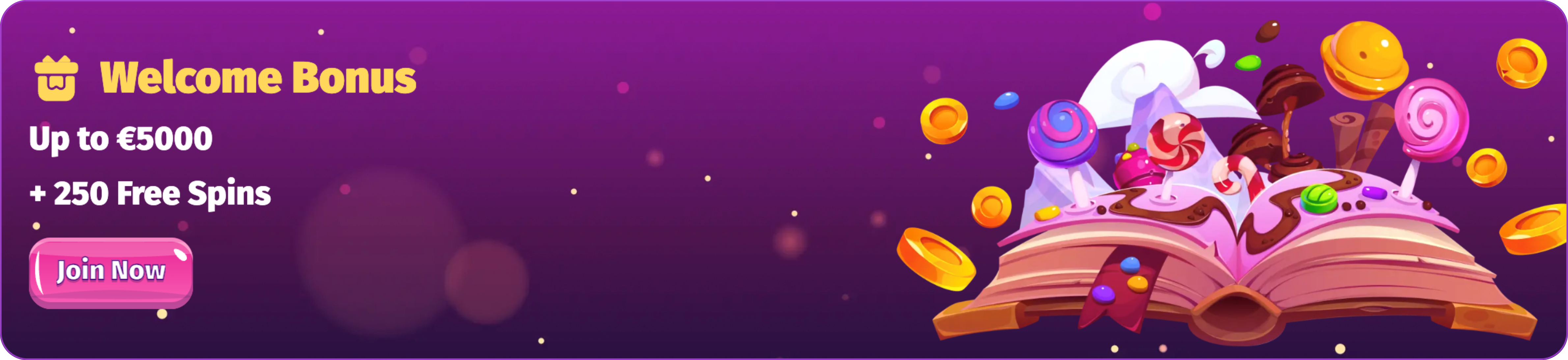 Lolly Spins Casino Welcome Bonus