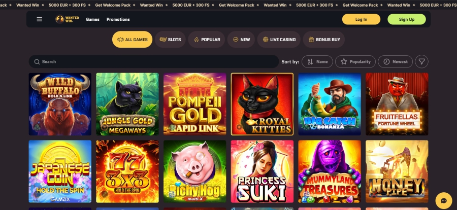 Wanted Win Casino